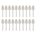thumbnail image 1 of Wool Felt Mounted Mandrel 10mm x 18mm 1/10 Inch Shank Conical Bits, 20 Pieces, 1 of 6