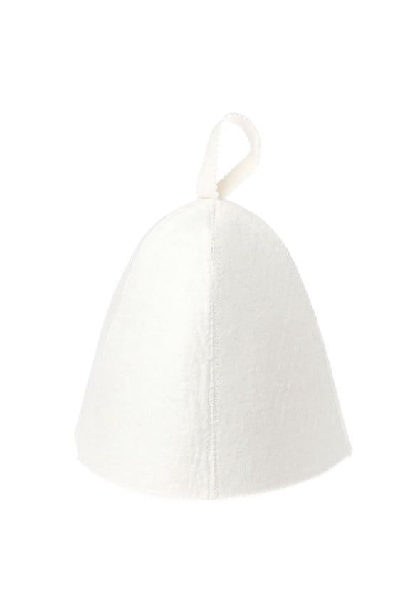 Wool Felt Sauna Hat Anti Heat Men and Women Valentine's Day Present for Extreme High Temperature for Protection Warm Cap