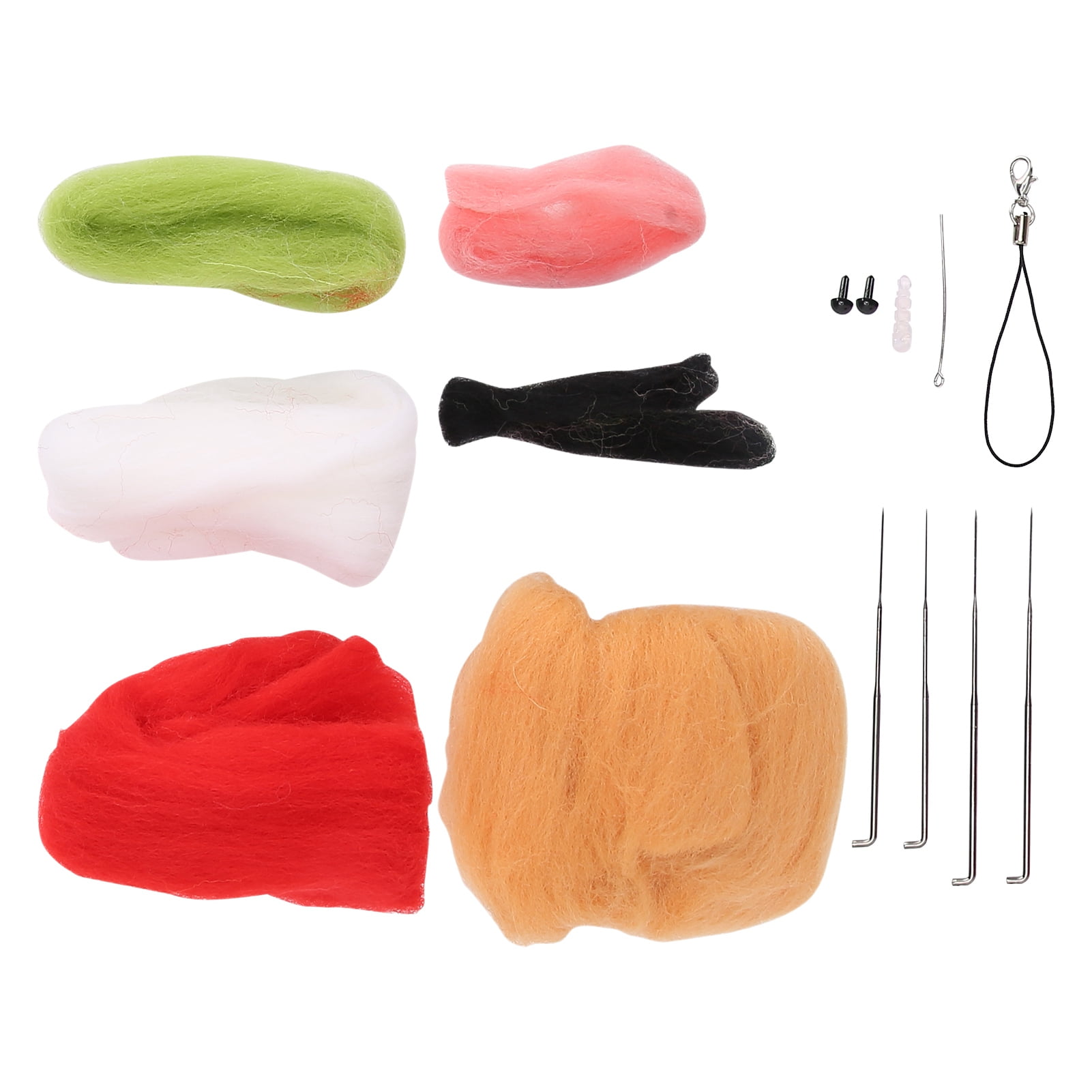 Wool Felting Craft, Soft Comfortable Complete Tools Needle Felting Kit