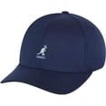 thumbnail image 1 of Wool Flexfit Baseball Cap - Dark Blue - Small & Medium, 1 of 1