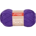 thumbnail image 1 of Wool-Free Sock Yarn-Purple, 1 of 1