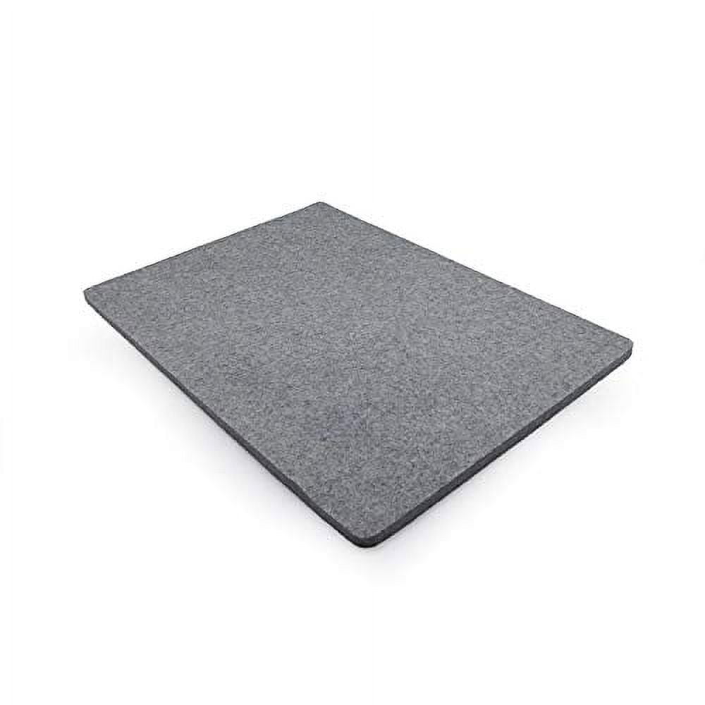 Wool Ironing Mat-pad Made with 100% New Zealand Wool Pressing Pad Great for Trav, Size: 17 x 24, Gray