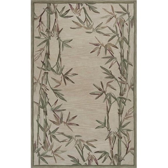 Wool Ivory Area Rug - 8 ft. 6 in. x 11 ft. 6 in.