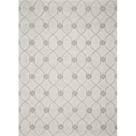 Wool Ivory Area Rug - Ivory - 3 ft. 3 in. x 5 ft. 3 in.