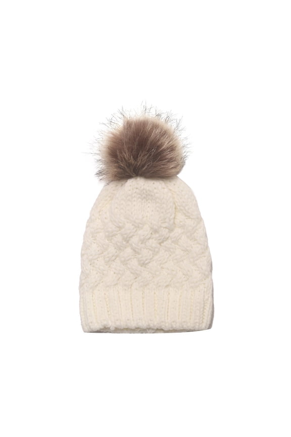 Wool Knit Hat Winter Hat Ladies Warm Soft Lancy Knit Hat Ski Cab Bears Winter Hat for Men Three Hat Funky Winter Hats for Men Women Trapper Hat Ear Cover Hat Womens Trapper Hat Adult Snow Hat Winter