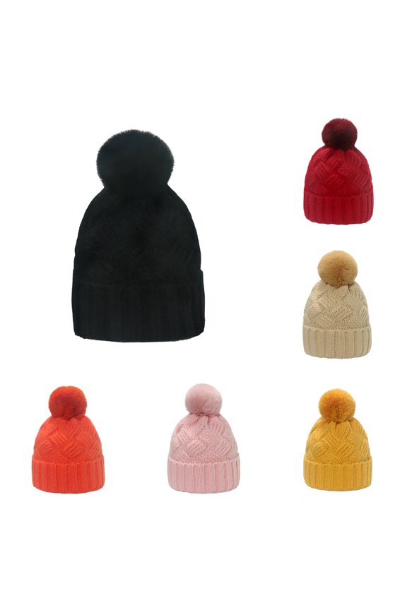 Wool Knit Hat Winter Hat Ladies Warm Soft Lancy Knit Hat Winter Caps for Men Warm Cap Christmas Stocking Head Gear Cold Weather Aviation Hat Tr Hat Plaid Hats Winter Hat Men Large Cold Proof