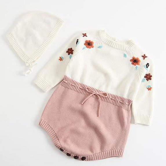 Wool Knit Romper