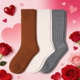 thumbnail image 1 of FREE YOKA Cozy Thermal Socks for Women Merino Wool Crew Boots Socks Perfect Christmas Stocking Stuffers Gifts for Mom， 3-Pair, 1 of 9