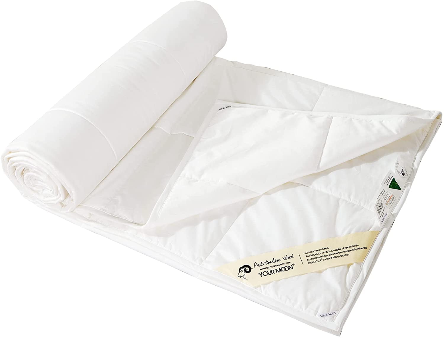 Wool Lightweight Comforter King Size 100 Natural Australian Wool