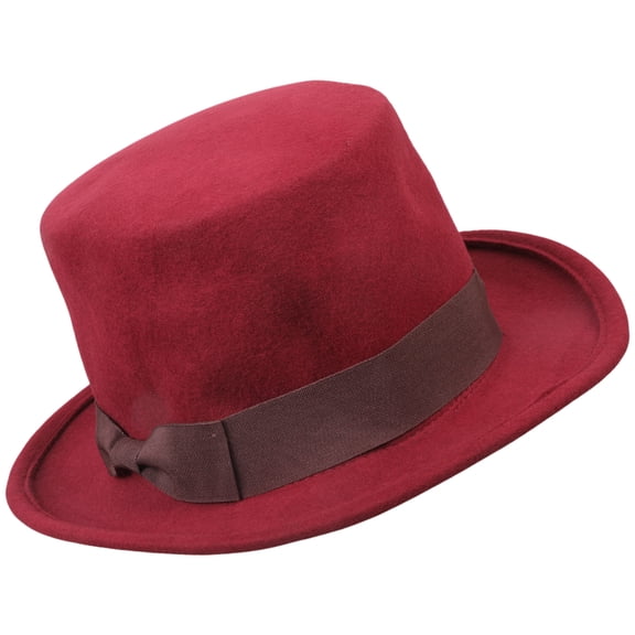 Wool Panama Hat Fedora Western Short-Brim Hat Cap Gentlemen Photo Props Western Fedora for Men Women Unisex Wear