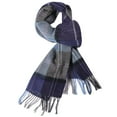 thumbnail image 1 of Wool Plaid Scarf for Women & Men – Lightweight & Warm, Soft Breathable Checkered Scarf, Classic Tartan Wrap for Winter (Multi-Color), 1 of 5