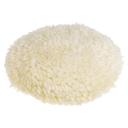 Wool Polishing Pads 4.5 inch Wool Buffing Pad with Hook and Loop Back