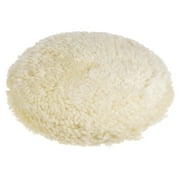 Wool Polishing Pads 7 inch Wool Buffing Pad with Hook and Loop Back