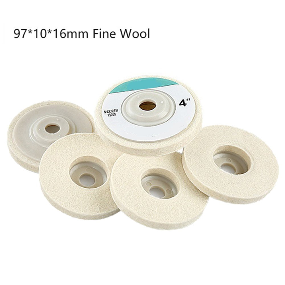 Wool Polishing Wheel Buffing Pads Angle Grinder Wheel Felt Polishing