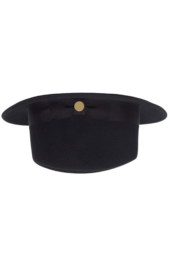 Wool Pork Pie Hat Homburg Top Hat Wool Panama Hat Headgear Surprise Gift for Boyfriend Father Uncle Casual