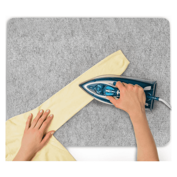 Wool Pressing Pad - 8in x 10in Quilting Ironing Pad - 100% Felted Wool Iron Board for Quilters, Great for Quilting Sewing Projects