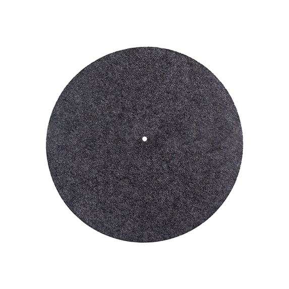 Wool Record Player Felt Mat Shocked Absorbing Protective Pad Antiskid Record Mat for Vinyls Record Player