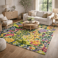 thumbnail image 1 of Wool Rug 6x9, Tufted Carpet, Area Rug, Living room, Bedroom, Handmade Rugs, 1 of 9