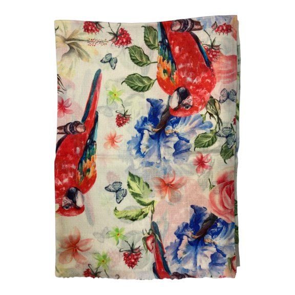 Wool Scarf For Women With Digital Print Modern And Stylish Comfortable Soft