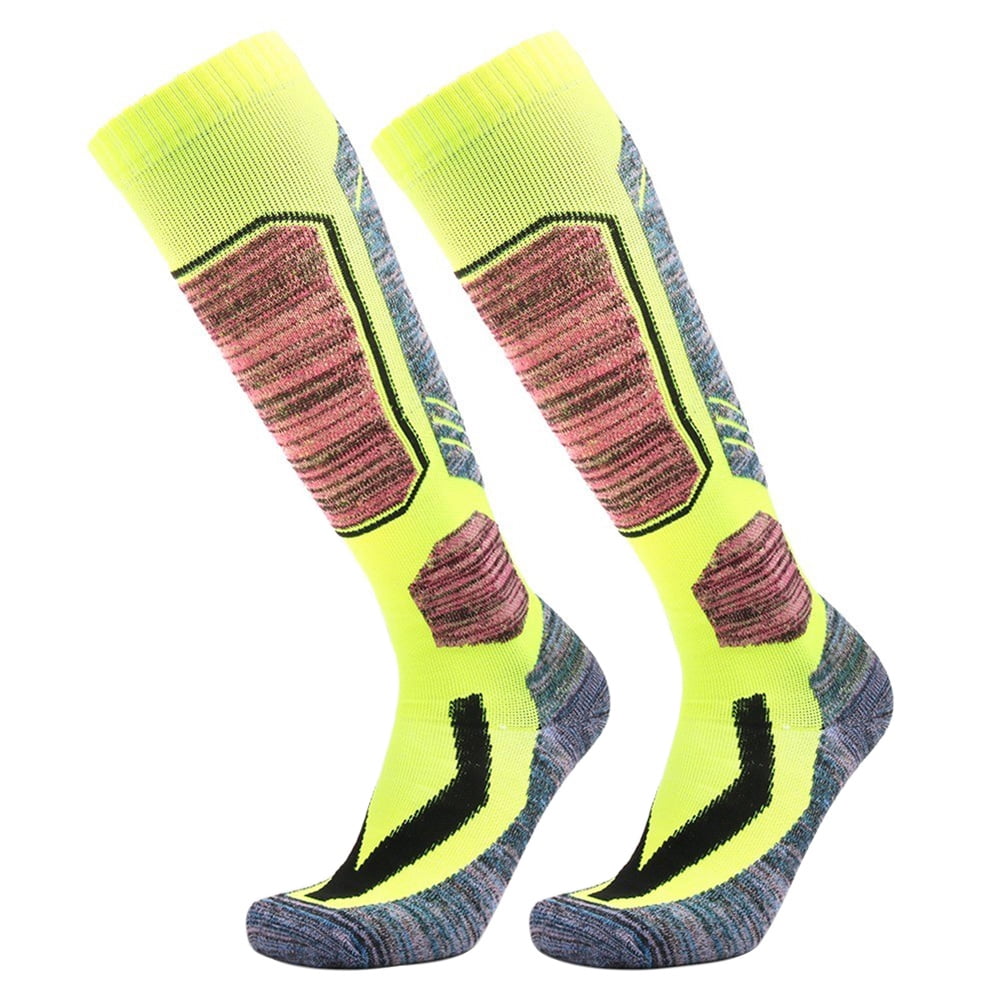 Wool Ski Socks, Cold Weather Socks for Snowboarding, Snow, Winter, Thermal Kneehigh Warm Socks