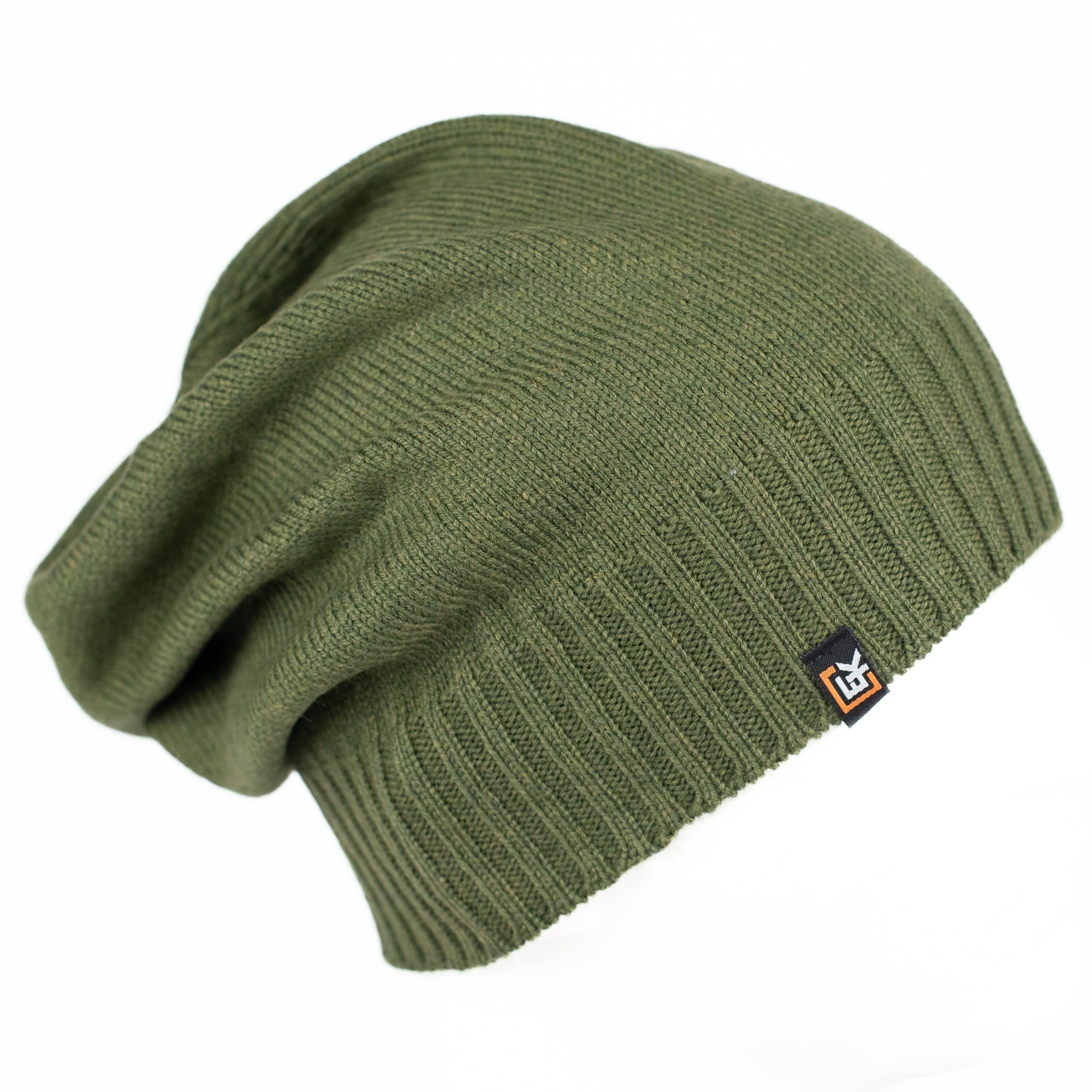 Rocks and Salt Slouchy Beanie/Hat Moss Green Crochet Textured Slouchy Hat – My Crafty Hook main image 4