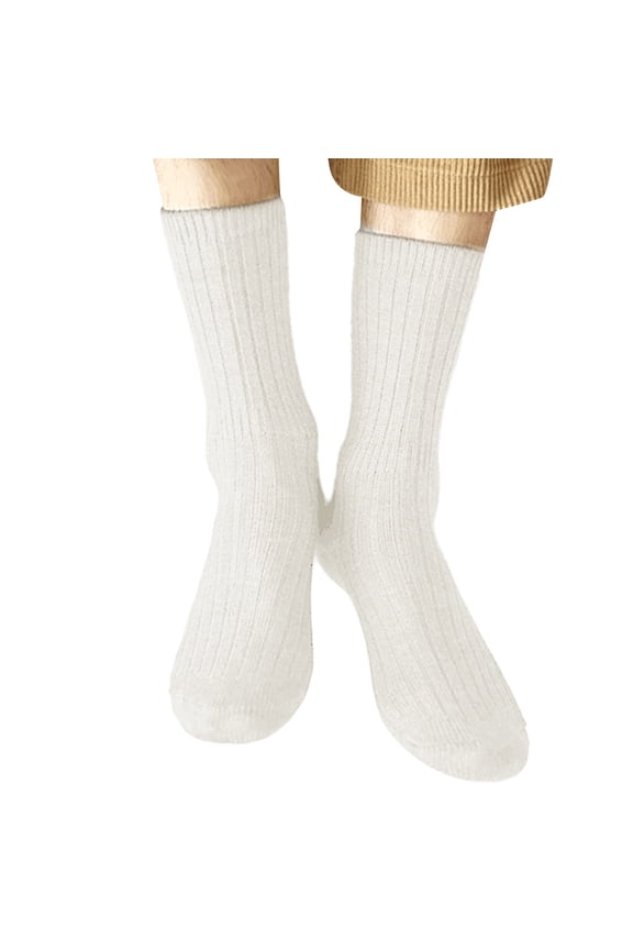 Wool Socks Mens,Thick Warm Winter Socks,Hiking Socks Soft Casual Crews Socks Cotton Boot Socks Fashion Dress Socks Gifts