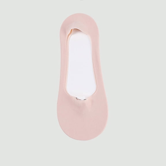 Wool Socks New Women's Thin Seamless Socks in Summer Mesh Breathable Bottom Can'T Slip Off with Short Socks. Pink Free Size