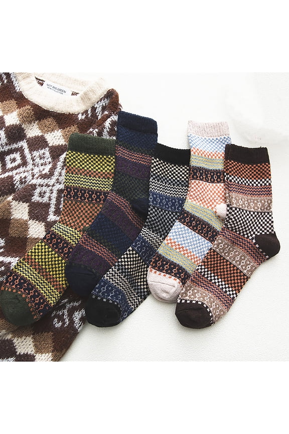 Wool Socks for Women Men, Stocking Stuffers Gifts for Her Mom Boot Warm Soft Crew Sock for Winter Hiking