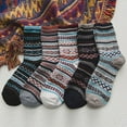thumbnail image 1 of Wool Socks for Women Men, Stocking Stuffers Gifts for Her Mom Boot Warm Soft Crew Sock for Winter Hiking, 1 of 9
