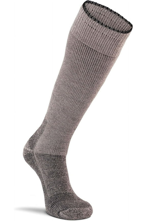 Wool Thermal Socks for Men Heavyweight Mid Calf Work Boot Socks Thermalined for Cold Weather Performance (2 Pack)