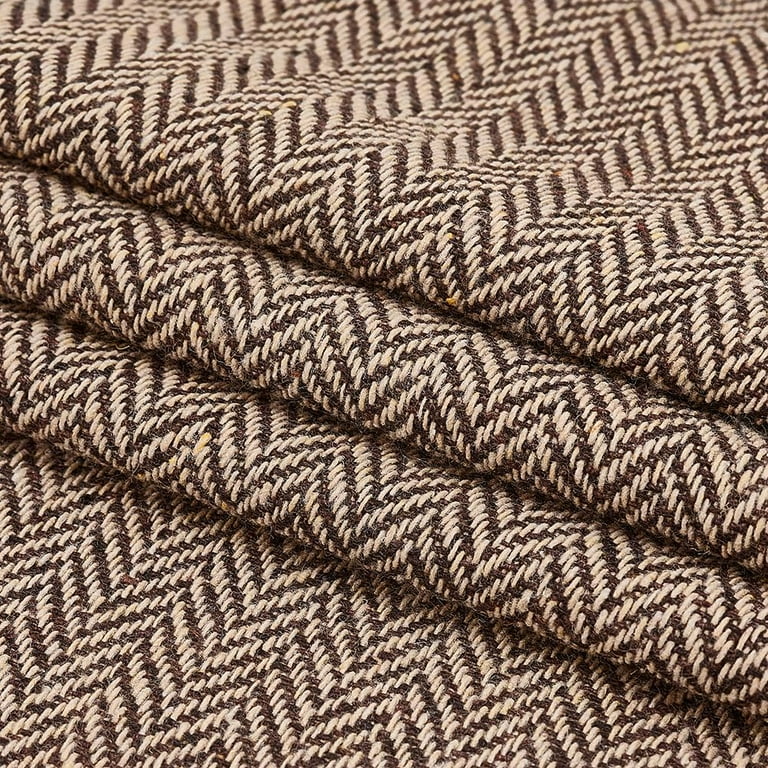 Tweed fabric by the yard cheap