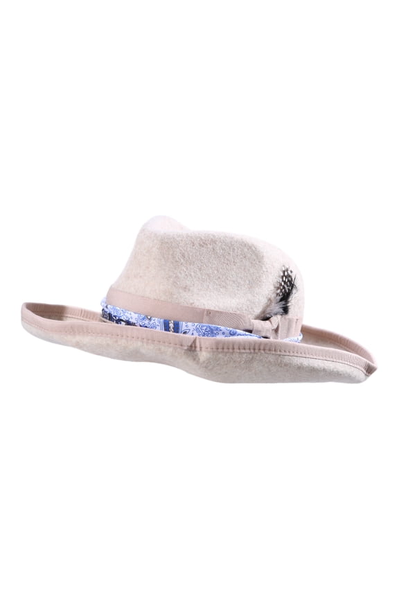 Wool Western Short Brim Hat for Women Men Photo Props Western for Men Women Unisex