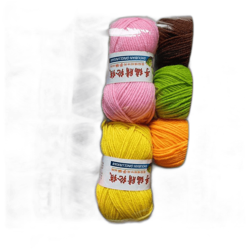 Wool Yarn 4 Strands Acrylic Yarn Knitting Crochet Shoes Medium Thick
