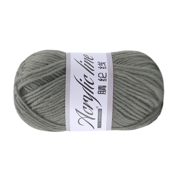 Wool Yarn for Crocheting and Knitting,Soft Chunky Yarn for Arm Knitting Blanket,Washable,Soft,Warm,Luxurious - for Spinning Weaving DIY Craft,Sweater,Scarf,Hat,Socks(Grey2)