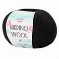 thumbnail image 1 of Wool Yarn Soft Worsted Weight Yarn For Beginner Knitting Rugs, 1 of 21