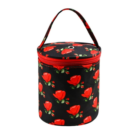 Wool Yarn Storage Bag, Portable Yarn Organizer, Knitting Storage, Large Capacity, Travel Friendly, Modern Design, Hobby Crafters, Yarn Holder, Knitting Carrier TOPLIU