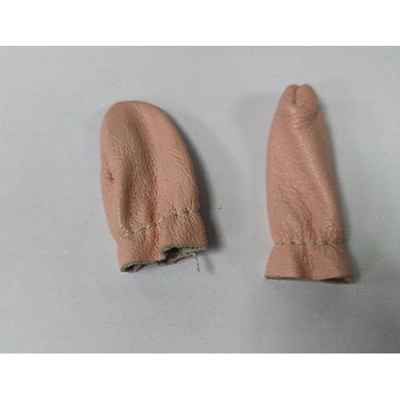 Wool felt poking leather thimble finger sleeve joint protection anti-scratch and anti-puncture protection random colors