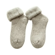 Wool socks, winter women's stockings, thickened plush snow socks, snow country, below zero thermal ski socks