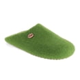 thumbnail image 1 of WoolFit Eco-Friendly Guest Slippers 'Tibet', grass green, 1 of 10