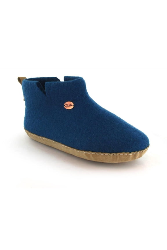 ® ankle high Felt Boots Slippers | Yeti, blue