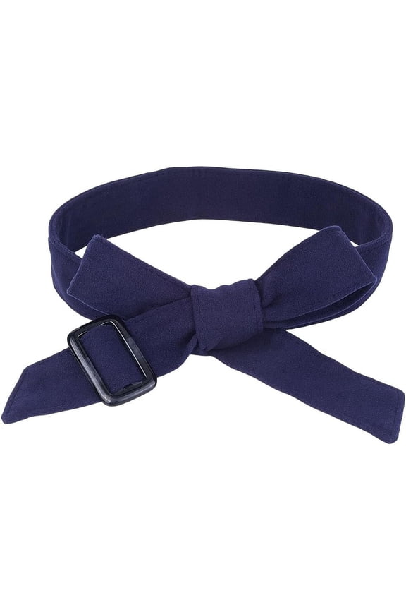 Woolen Belts with Plastic Buckles Midnight Blue 1690x45mm