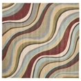 thumbnail image 1 of Woolen Square Area Rug, 1 of 3