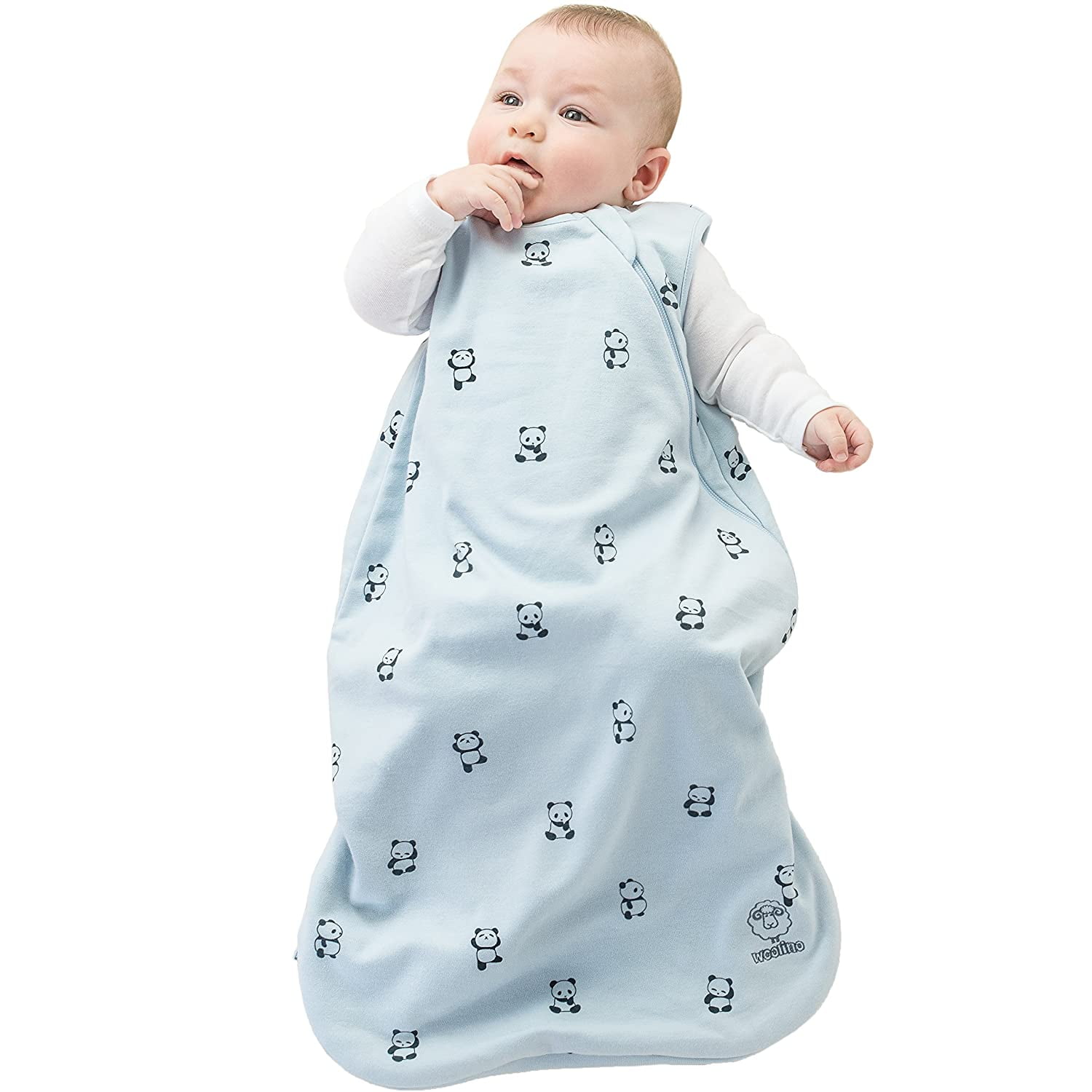 Woolino 4 Season Basic Baby Sleep Bag or Sack Merino Wool 18 36m Panda Walmart
