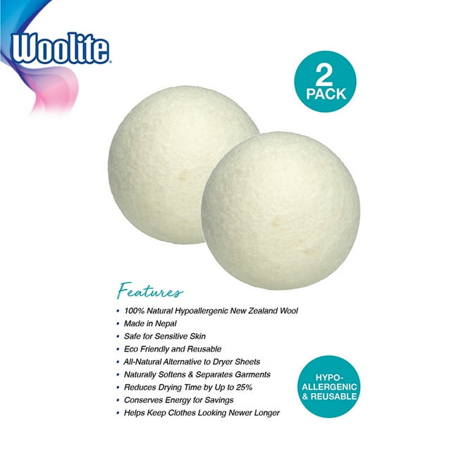Woolite 2Pack Wool Dryer Balls