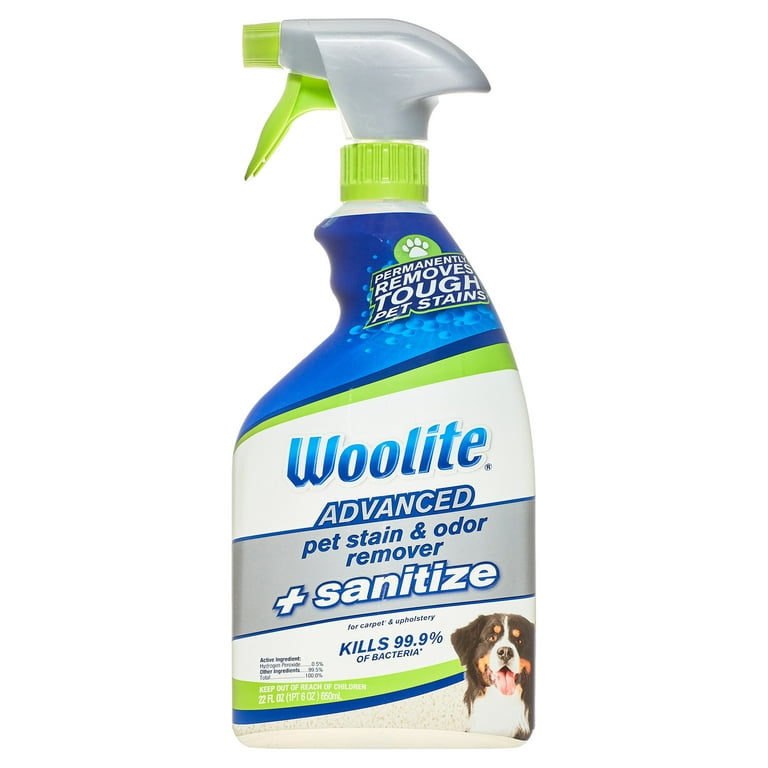 Woolite Pet Stain & Odor Remover + Sanitize, Advanced - 22 fl oz