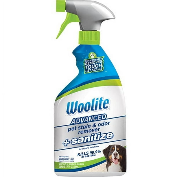 Woolite Advanced Pet Stain & Odor Remover + Sanitize, 22 oz., 11521