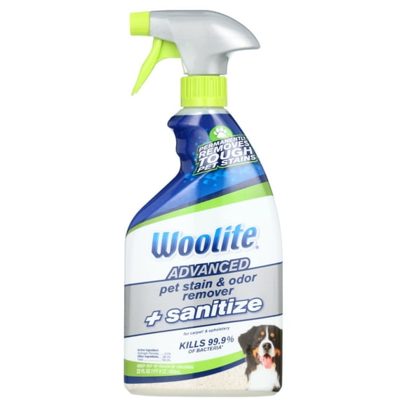 Woolite Advanced Pet Stain & Odor Remover + Sanitize Formula, 22 oz. (11521)