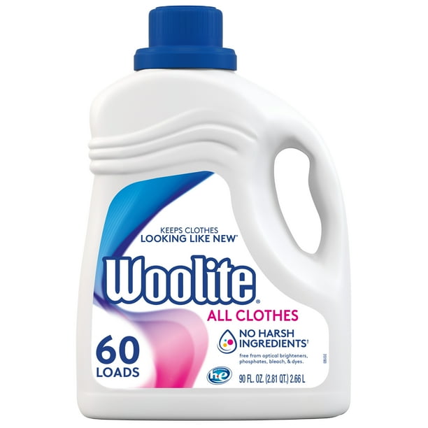 Woolite All Clothes, 60 Loads, Liquid Laundry Detergent 90 oz Walmart