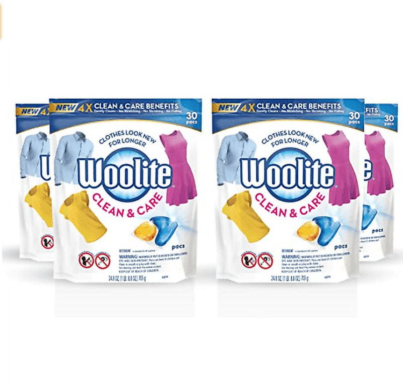 Woolite Darks, 30ct Laundry Detergent Pacs, for Standard & HE Washers