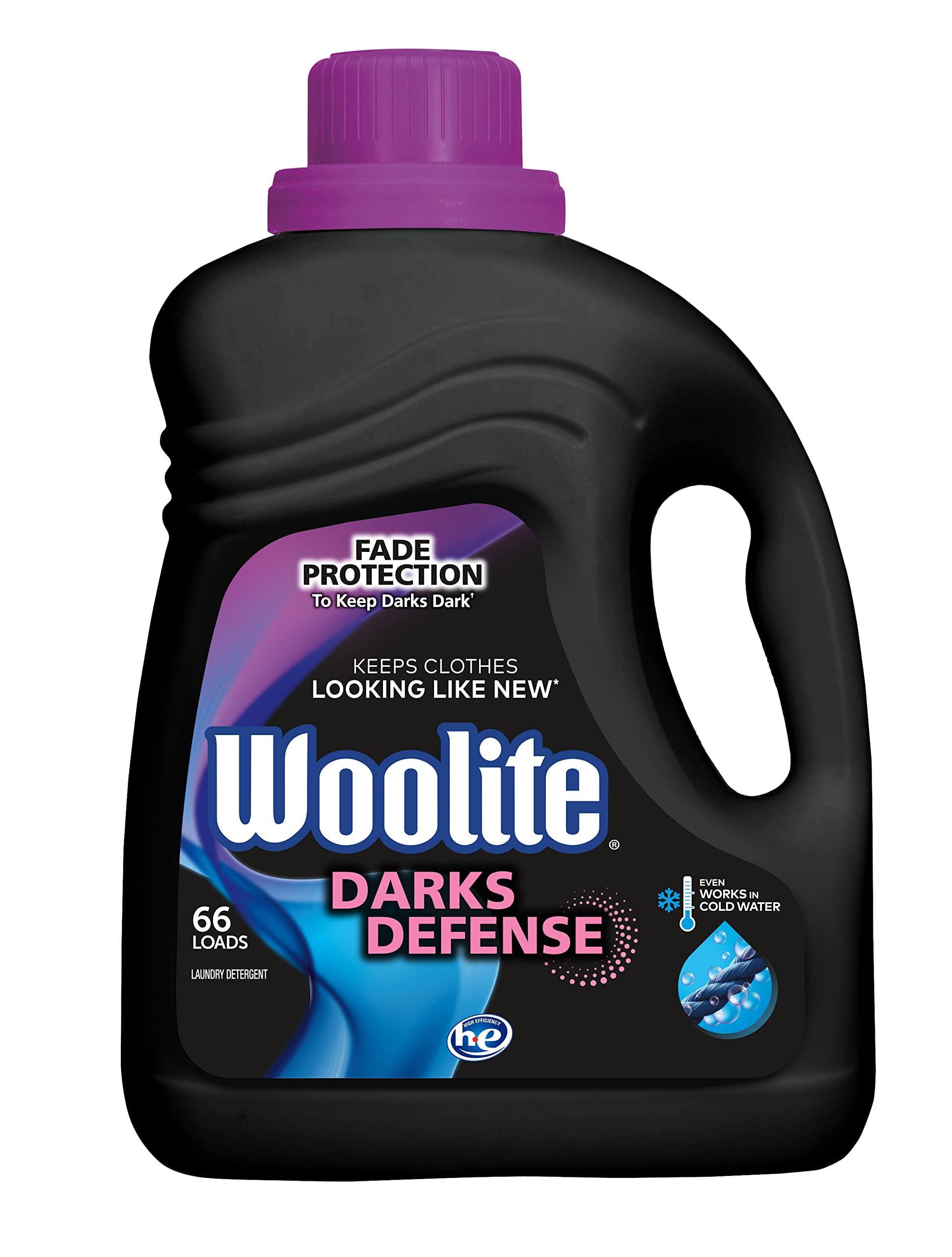 Woolite Darks Defense Liquid Laundry Detergent, 66 Loads, 100 Fl Oz, He